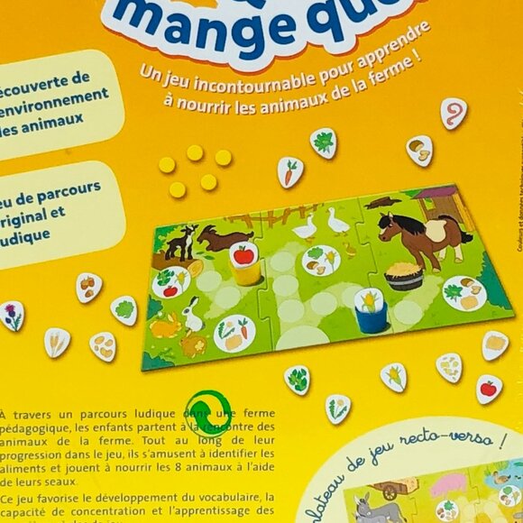 New Sealed Ravensburger Game Jeu Qui Mange Quoi? (Who eats what?) French - Picture 8 of 10